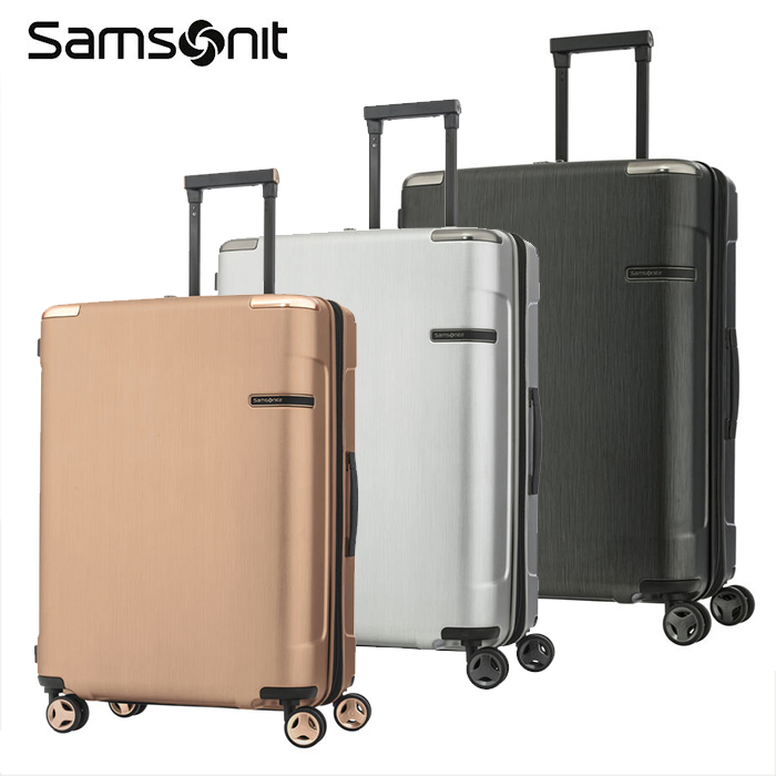 Samsonite 新秀麗【EVOA DC0】25吋行李箱防盜拉鍊雙軌抗震輪可擴充加大