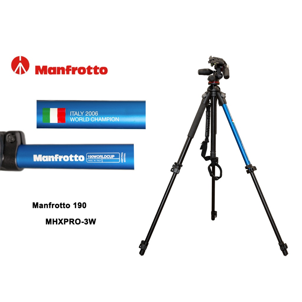 Manfrotto 190 made in ltaly 三脚-