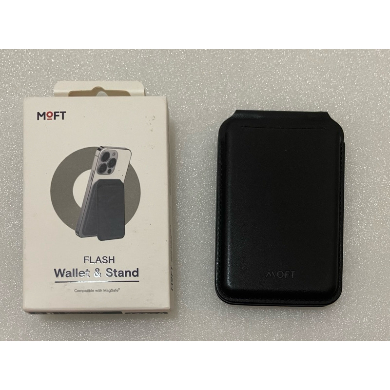 MOFT FLASH Wallet & Stand 磁吸感應卡包支架 支援MagSafe功能 非新品 | 蝦皮購物