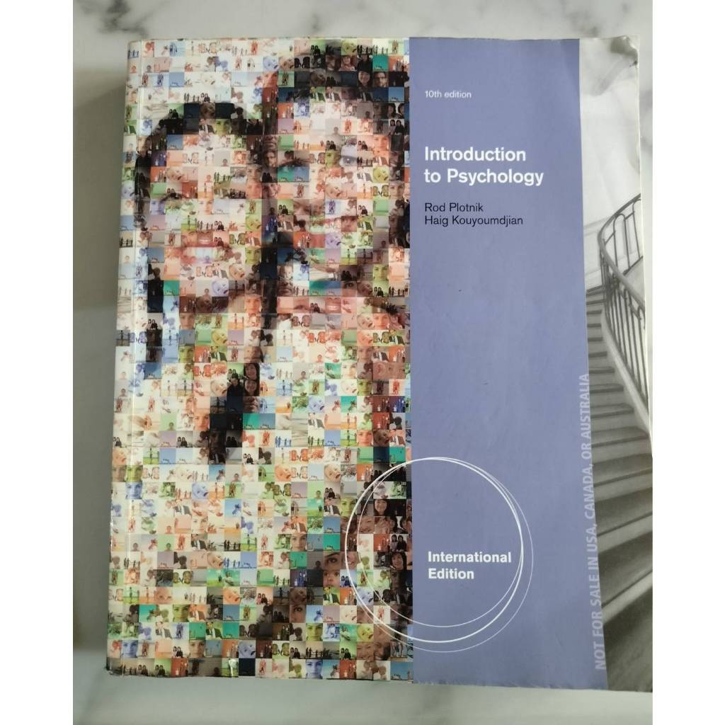 Introduction to Psychology 10/E Plotnik | 蝦皮購物