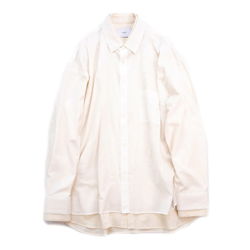 stein OVERSIZED LAYERED GAUZE SHIRT