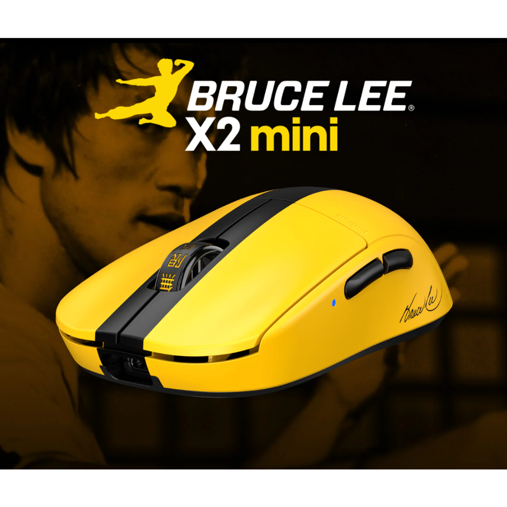 Pulsar｜X2 Mini Bruce Lee Edition｜李小龍 限定版 限量款 與X2H V2同款鼠腳貼可共用