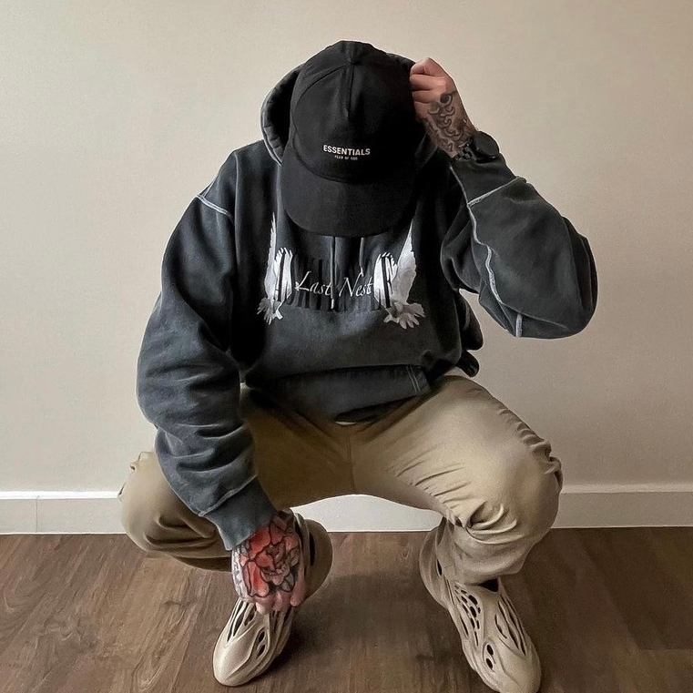 全新限量正品免運22FW Askyurself x Last Nest Doves Hoodie和平鴿做舊 