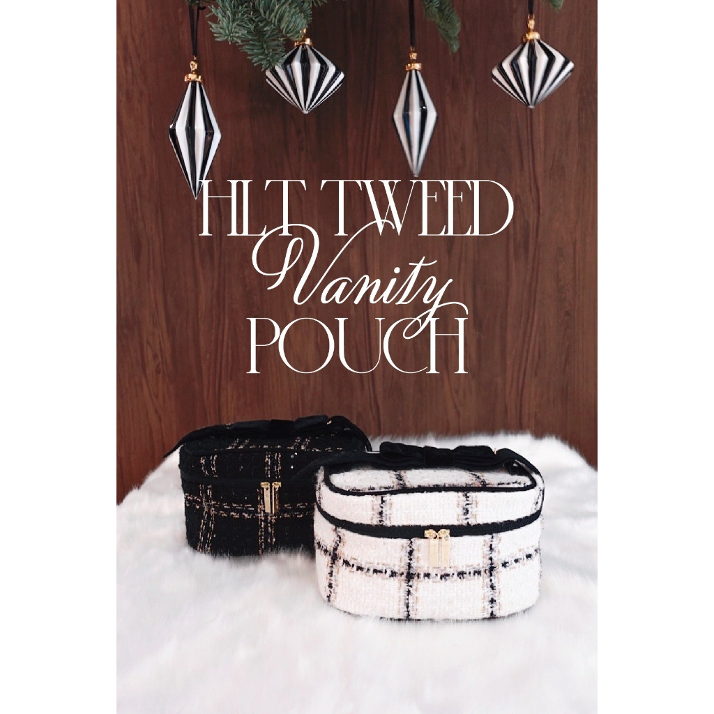 Tweed Chain Vanity Bag