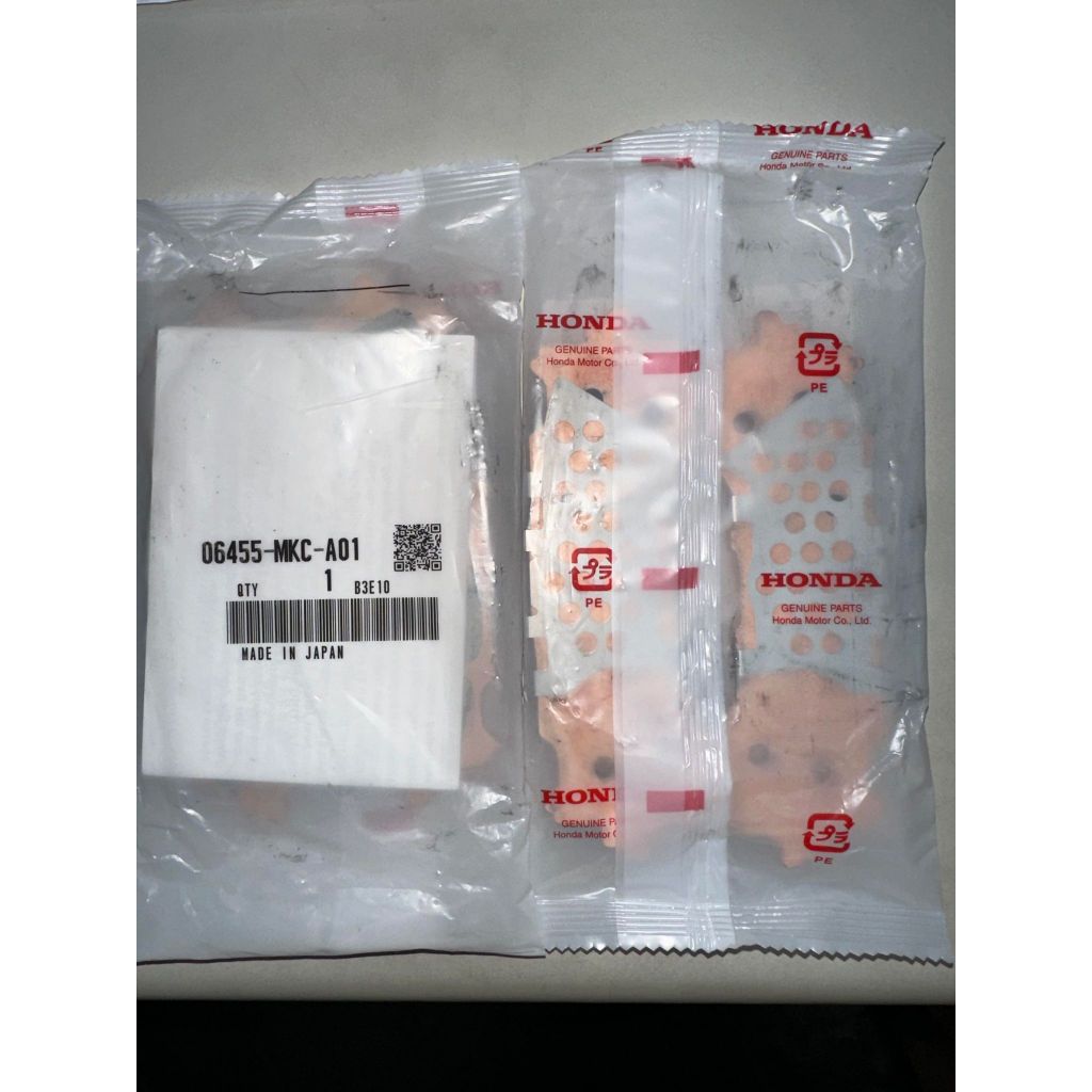 HONDA 原廠前剎車來令片 PAD SET 06455-MKC-A01 06455MKCA01 GOLD WING | 蝦皮購物