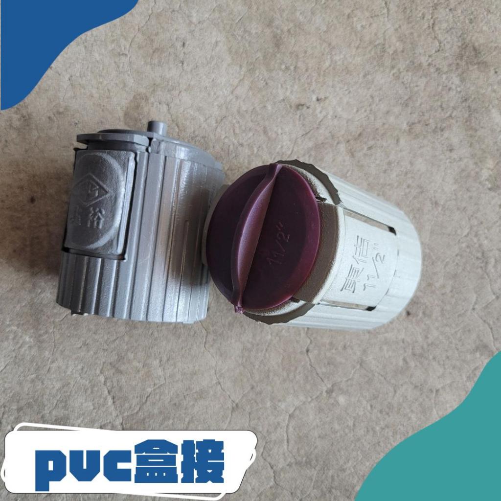 [現貨]快速接頭 PVC盒接 塑膠盒接 盒接 1-1/2