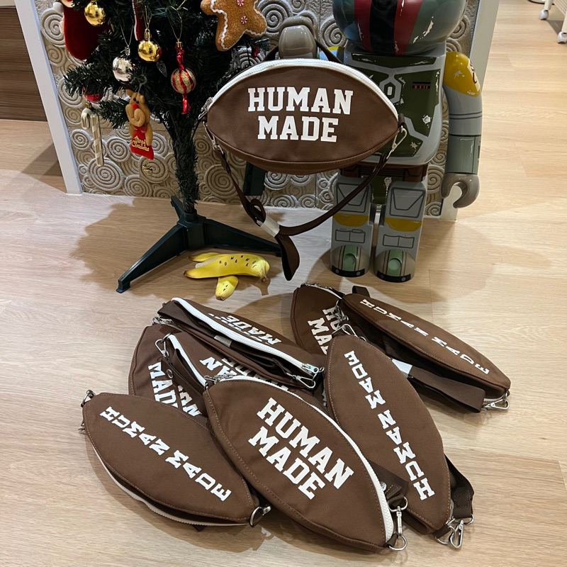 HUMAN MADR RUGBY BALL BAG 橄欖球小包| 蝦皮購物