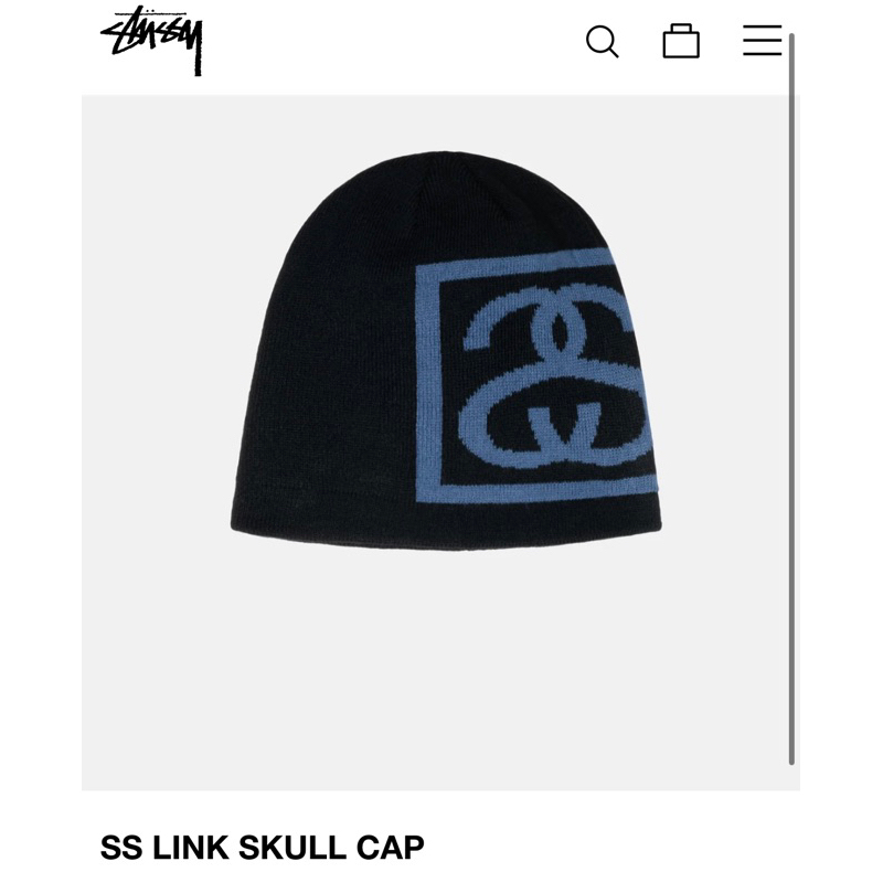 美國正品🇺🇸STUSSY SKULLCAP SS CAP保暖 針織帽毛帽 冷帽 字母 潮流 滑板 正品代購 嗚嗚