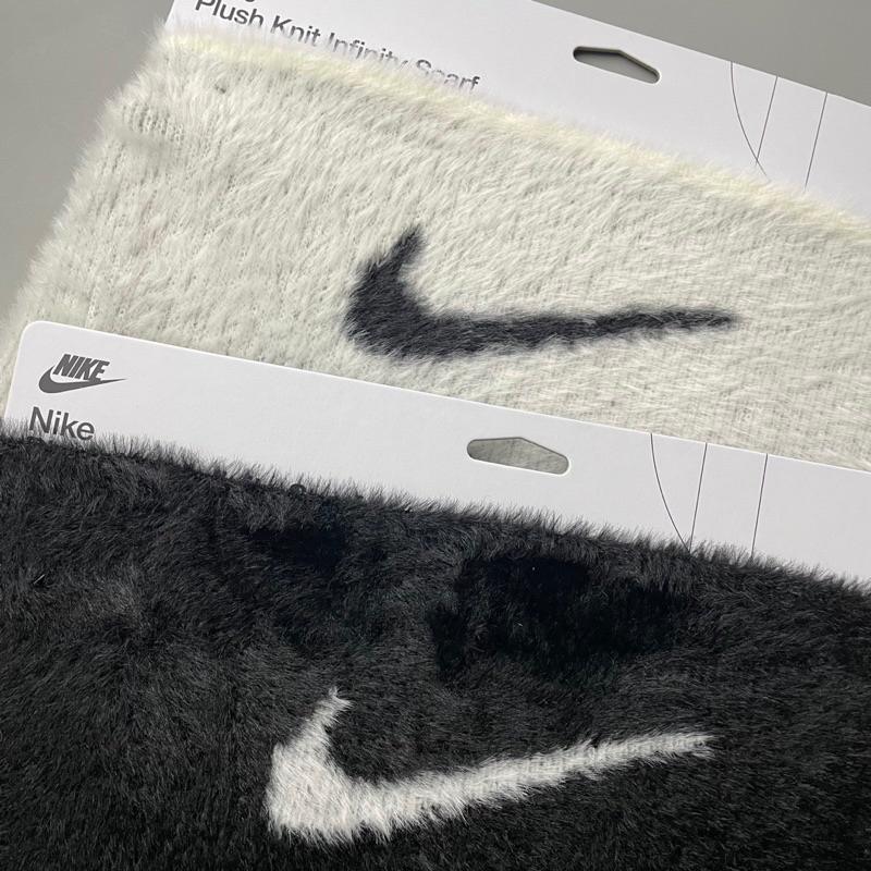 Nike Plush Knit Infinity Scarf.