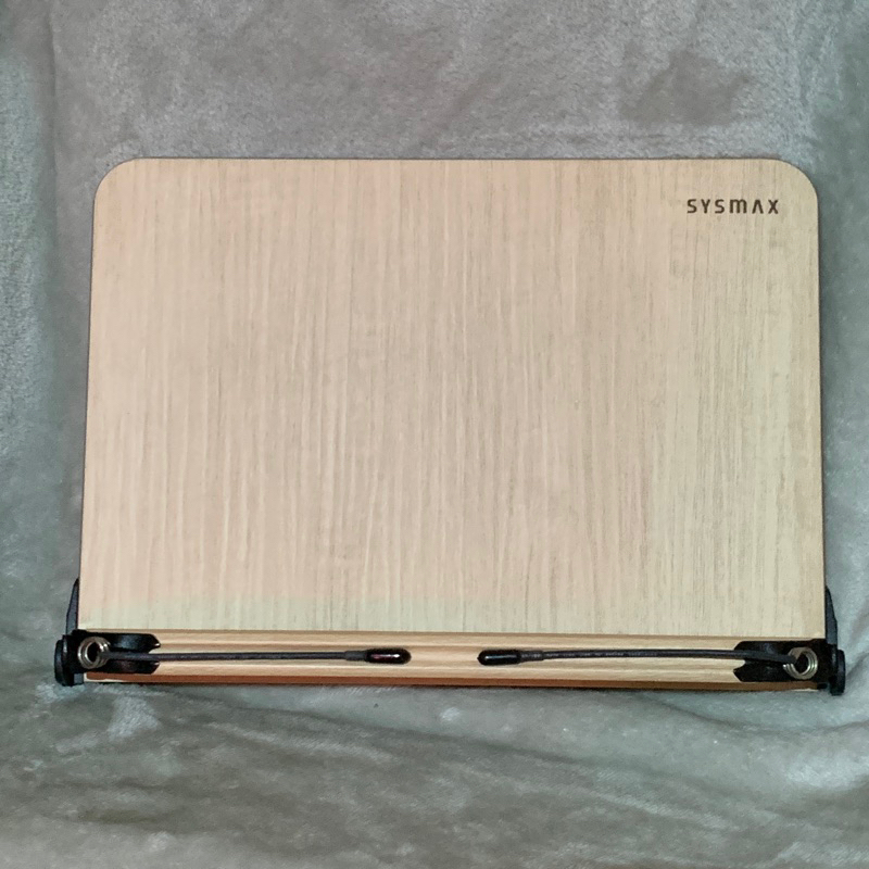 全新 現貨 好市多 Costco Sysmax 木製立書架 木製 書架 架子 閱讀架 WOODEN BOOK STAND 蝦皮購物