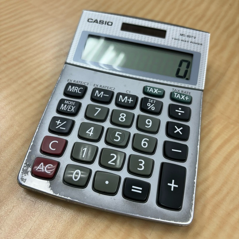【二手】 CASIO 計算機 MS80TV 卡西歐 蝦皮購物