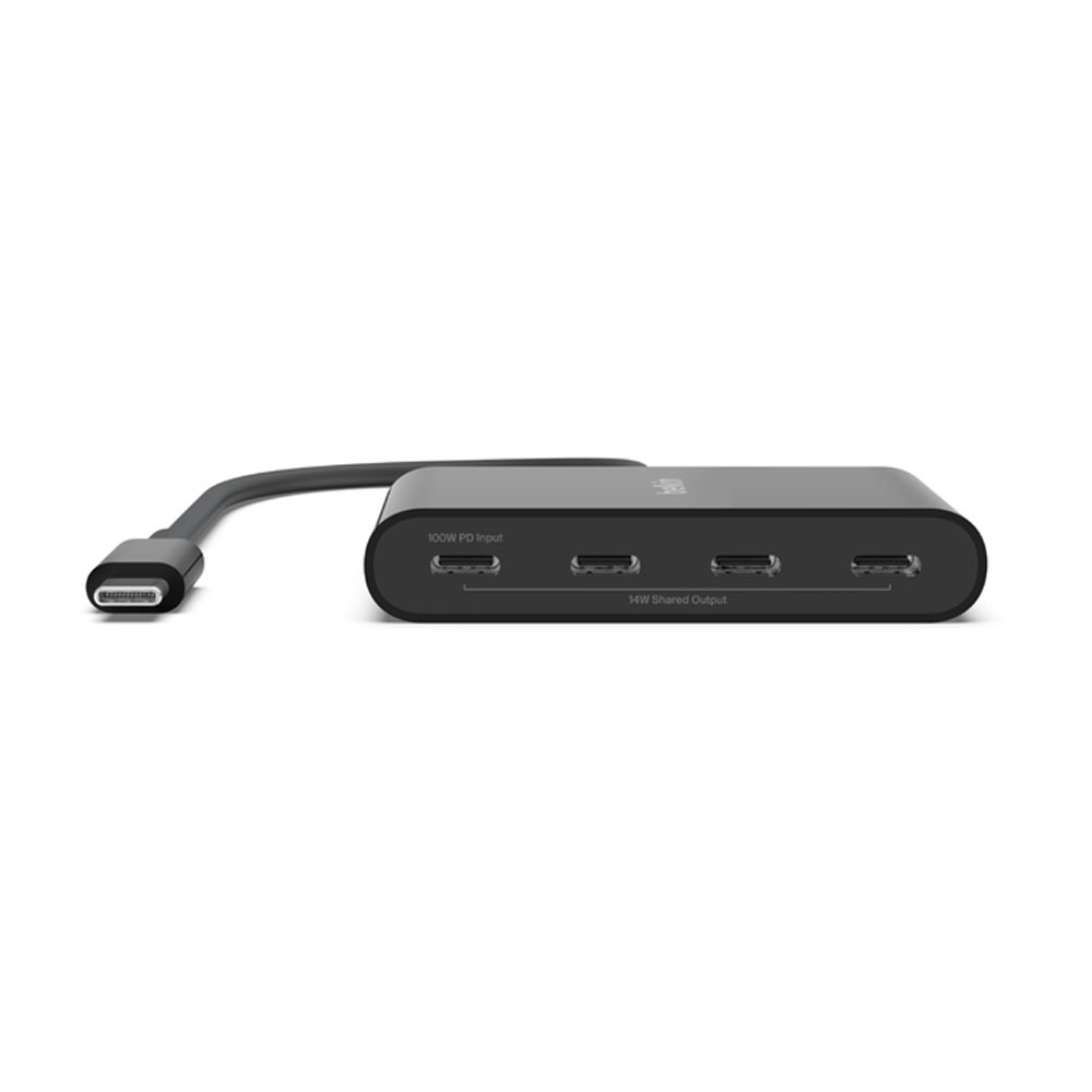 Belkin USB C to USB C 4孔 集線器(AVC018btBK)充電轉接 線材分插器 | 蝦皮購物