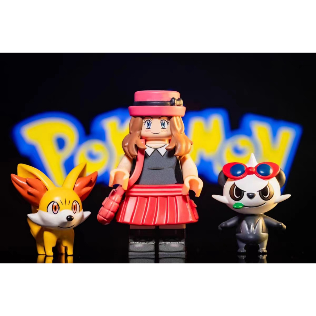 人仔積木 第三方 LB 瑟蕾娜莎莉娜 serena 小火狐 頑皮熊貓 | 蝦皮購物