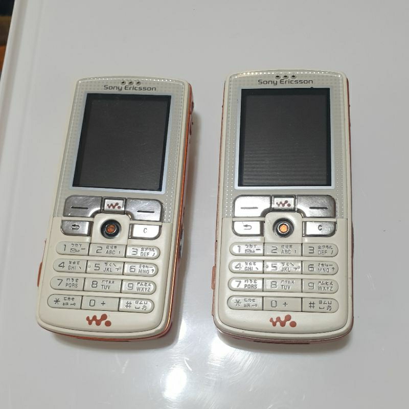 出清經典收藏 Sony Ericsson W800i 200萬 walkman 手機 經典橘白配色 約9成新