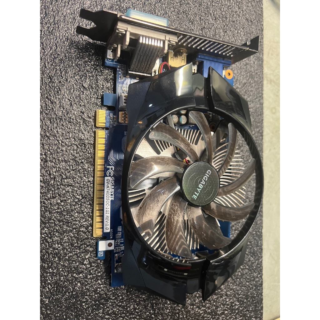 【吃土人現貨便宜賣】技嘉 GT 740 GV-N740D5OC-1GI | 蝦皮購物