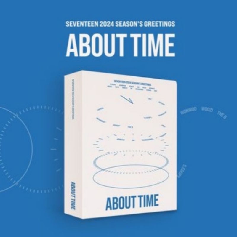 SEVENTEEN 2024 年曆 桌曆 SEASON'S GREETINGS 季節的問候 SVT 17年曆 蝦皮購物