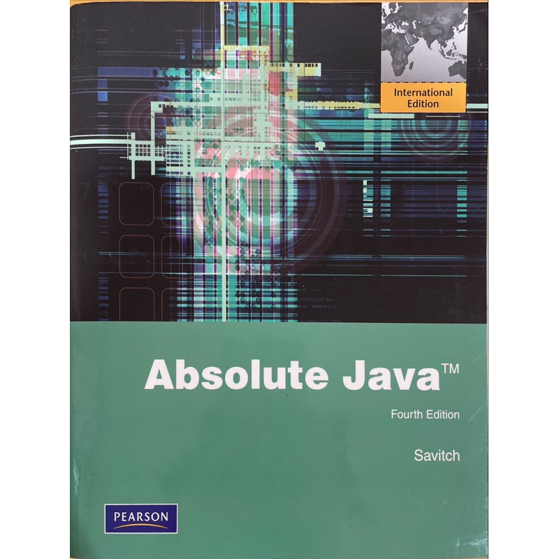 Absolute Java (Fourth Edition) | 蝦皮購物
