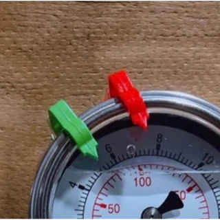 勁力空壓機械五金＊附發票台灣製造🇹🇼 壓力錶 配件 指示器 綠色 紅色指示針