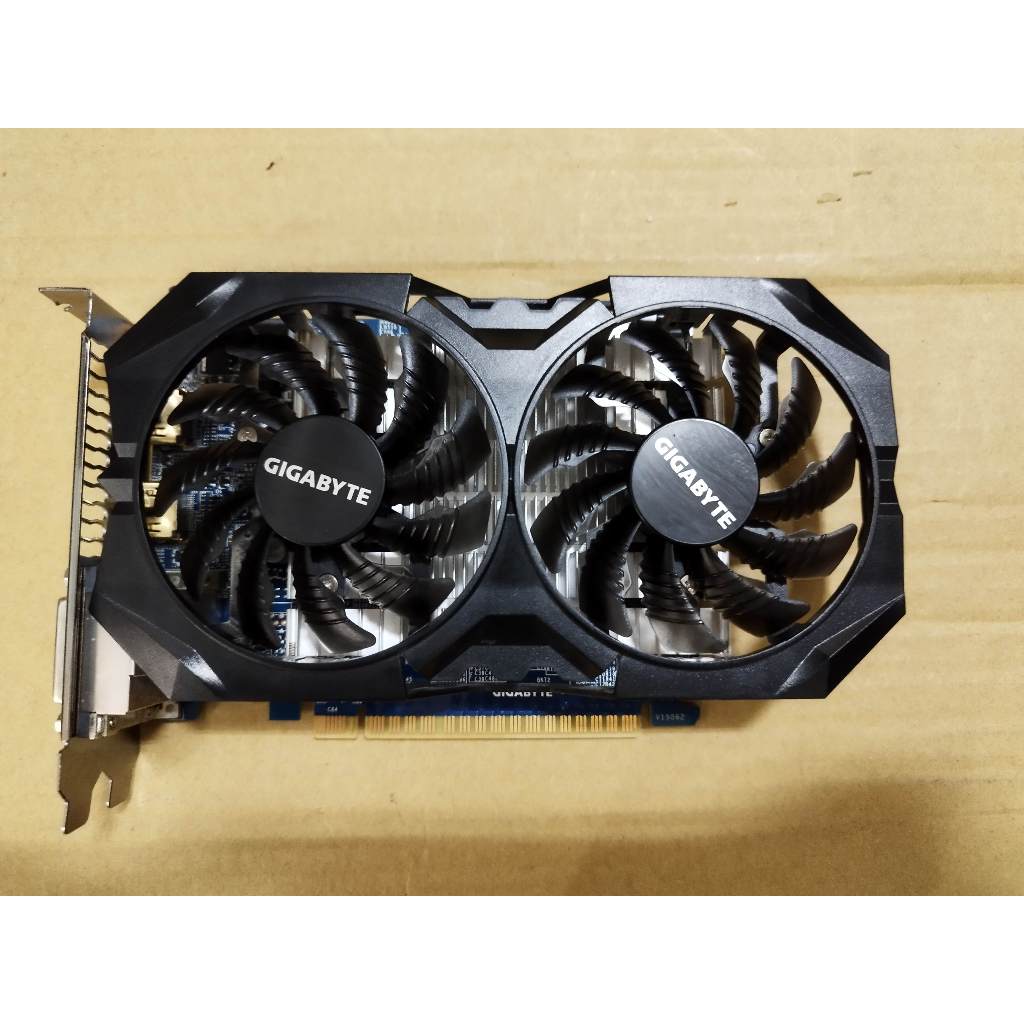 技嘉NVIDIA GeForce GTX750ti 750ti 4g GV-N75TWF2OC 庫存新品| 蝦皮購物