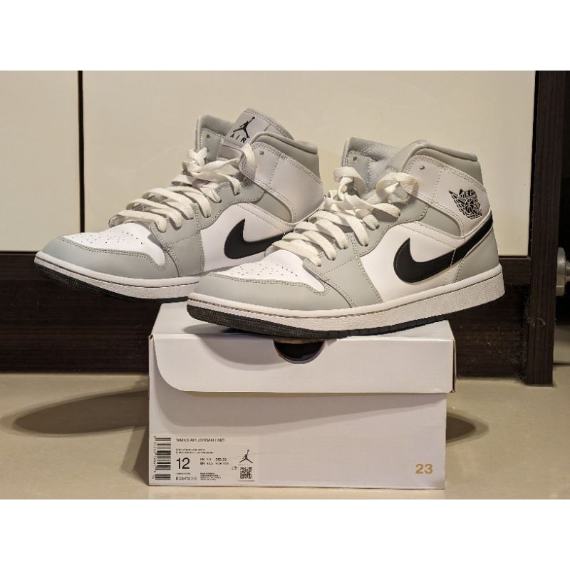 当店オススメ Nike Wmns Air Jordan 1 Mid Grey Fog - メンズ