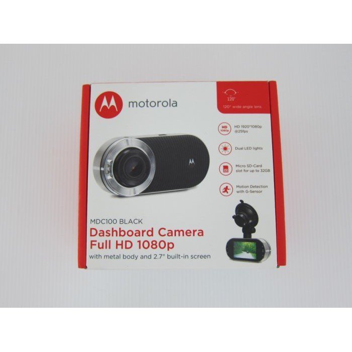 明星3C (全新品)MOTOROLA MDC100 行車記錄器*(UA049) | 蝦皮購物