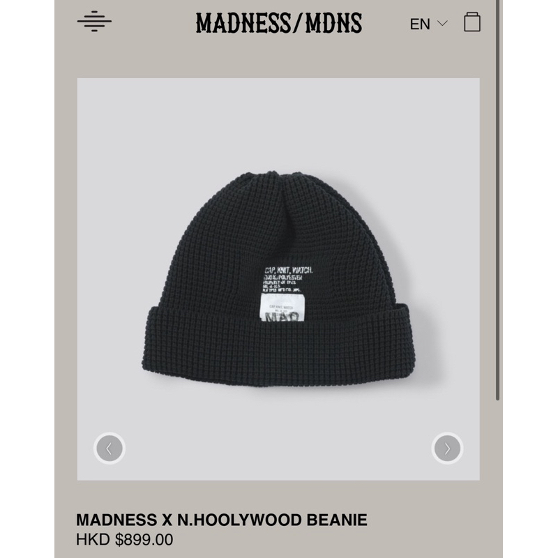 Nハリウッド madness Jet cap ブラック | fitwellbathfitting.com