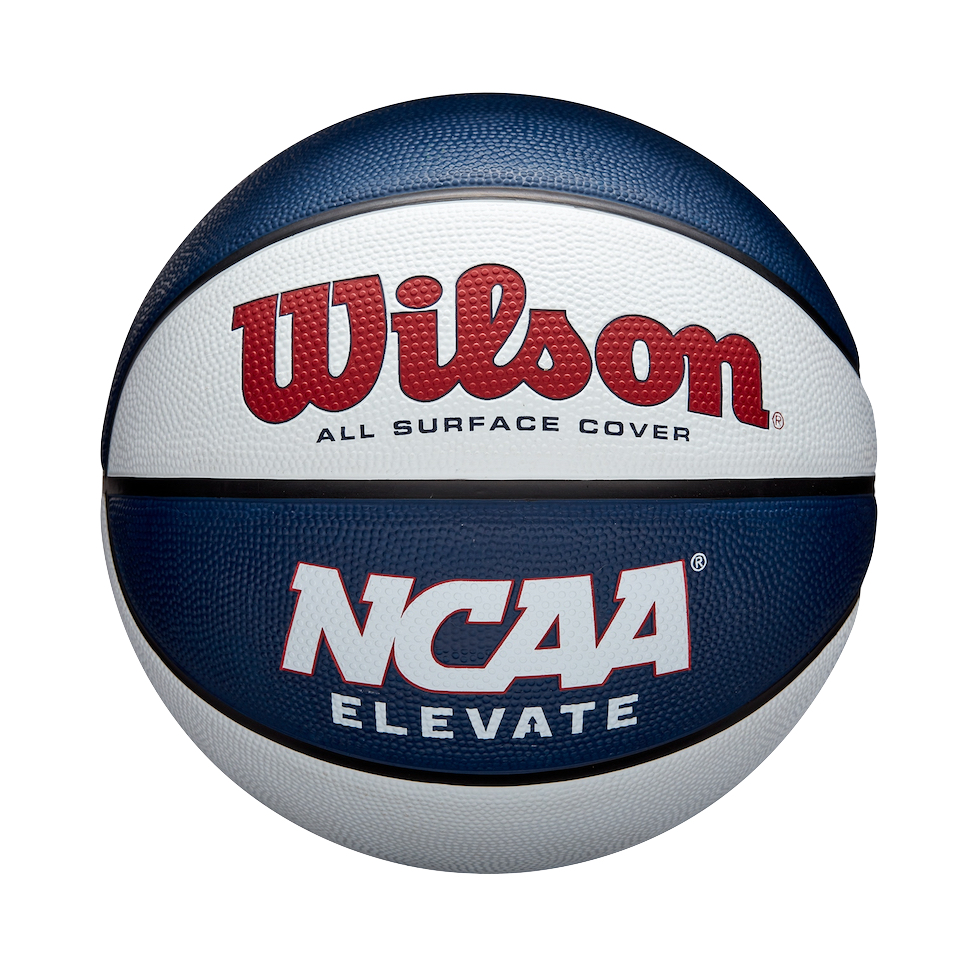 Wilson 籃球 NCAA ELEVATE 系列 威爾勝 籃球 7號籃球 經典款 室內外用球 橡膠 耐磨 橘色 白藍色 | 蝦皮購物