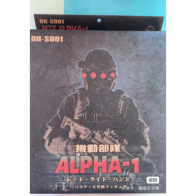 1/12スケール 機動部隊 ALPHA-1 ③ DH-S001 機動部隊Alpha-1 レッド