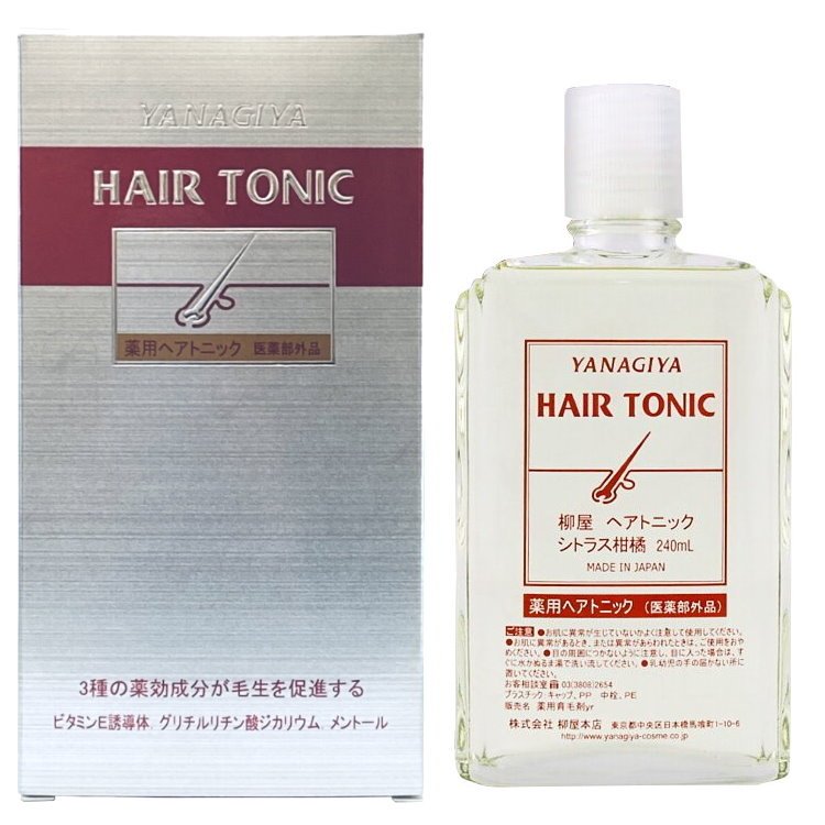 メーカー公式ショップ 柳屋 薬用ヘアトニック フケ・かゆみ用 240mL×5