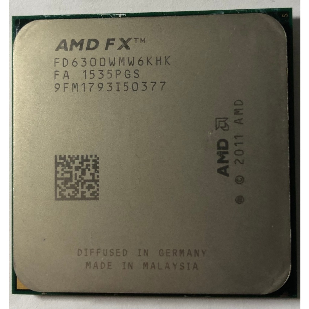 AMD CPU FX-6300六核心AM3+ 中古良品，3.50 GHz，再隨機送DDR3記憶體2支(中古） | 蝦皮購物
