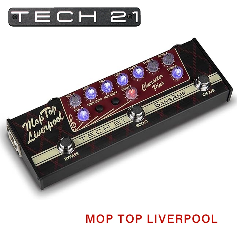 Tech21 SansAmp Mop Top Liverpool 綜合效果器/原廠公司貨| 蝦皮購物