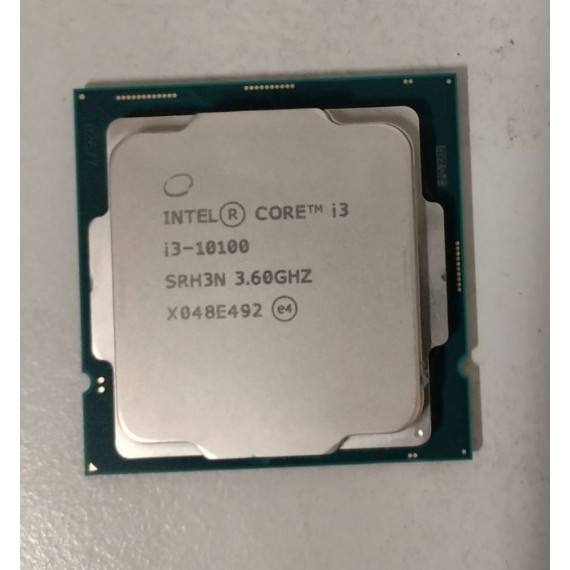 二手良品// Intel Core™ i3 十代1200腳位CPU i3-10100 | 蝦皮購物