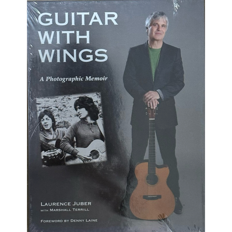 Fingerstyle指彈吉他音樂Laurence Juber Guitar With Wings傳記書+CD美版全新品 | 蝦皮購物