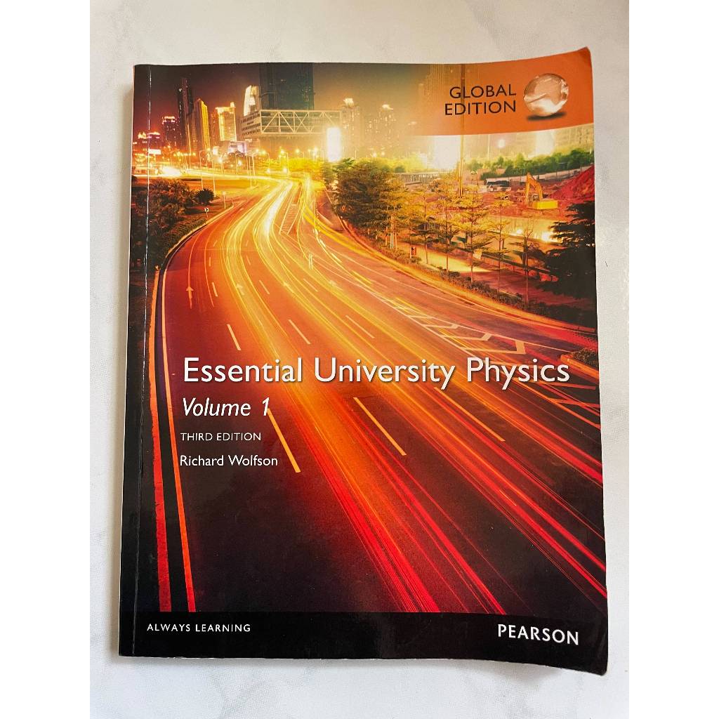 (附解答)Essential University Physics Volume 1 3e | 蝦皮購物