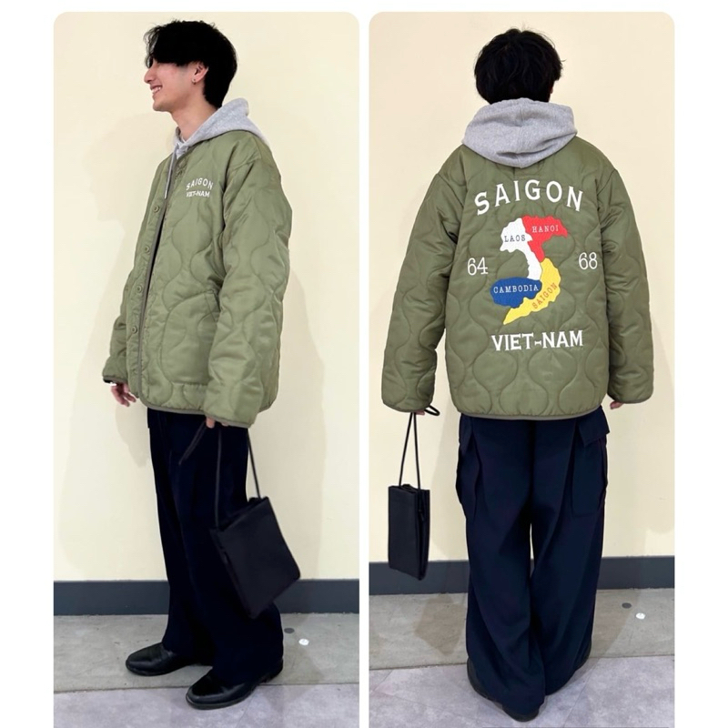 現貨】 日系Coen 重工刺繡絎縫外套老虎龍年長袖夾克龍橫須賀風格 現貨】 日系Coen 重工刺繡絎縫外套老虎龍年長袖夾克龍橫須賀風格