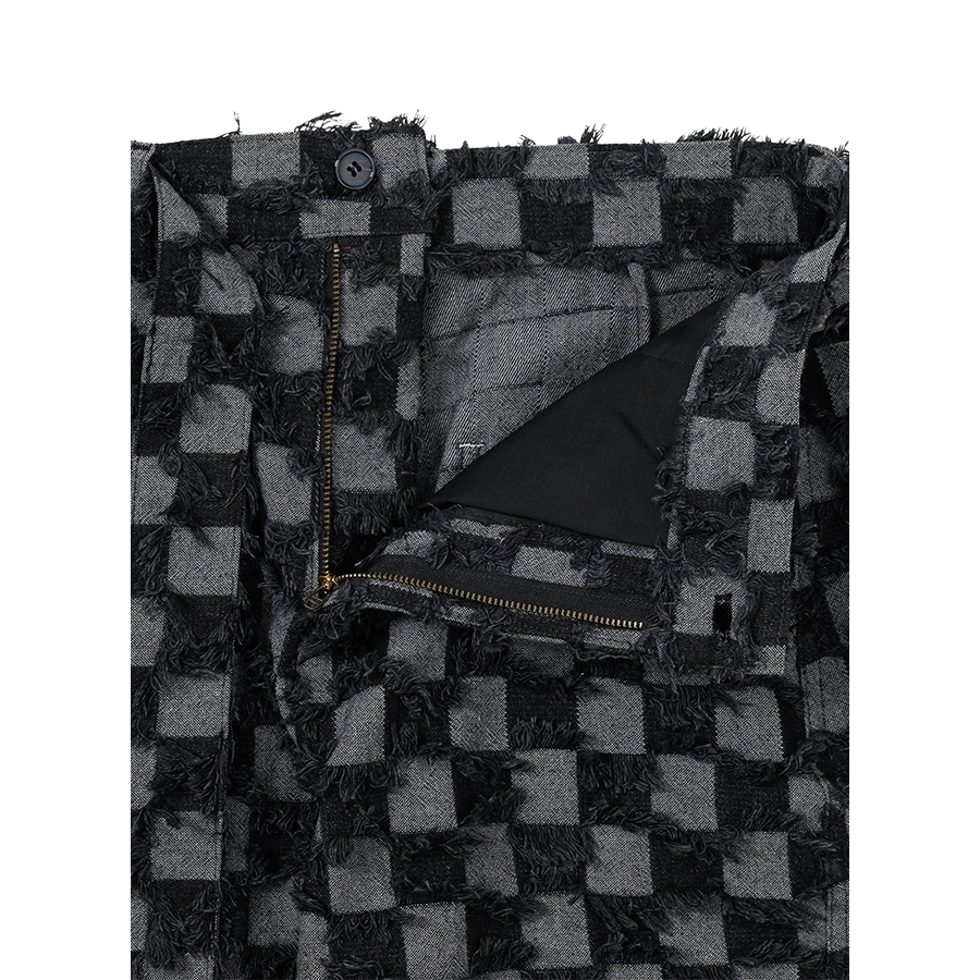 INNOCENTHOOD] AJO AJOBYAJO Checkerboard Jeans 24SS | 蝦皮購物