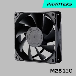 Phanteks追風者M25-120 散熱風扇 黑色/單包裝/三包裝/厚度25mm