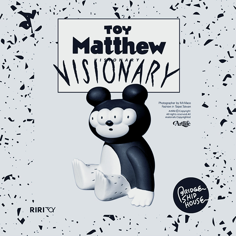 ArtLife @ BRIDGE SHIP HOUSE 2018 TOY Matthew KOREA 四眼熊 設計師公仔