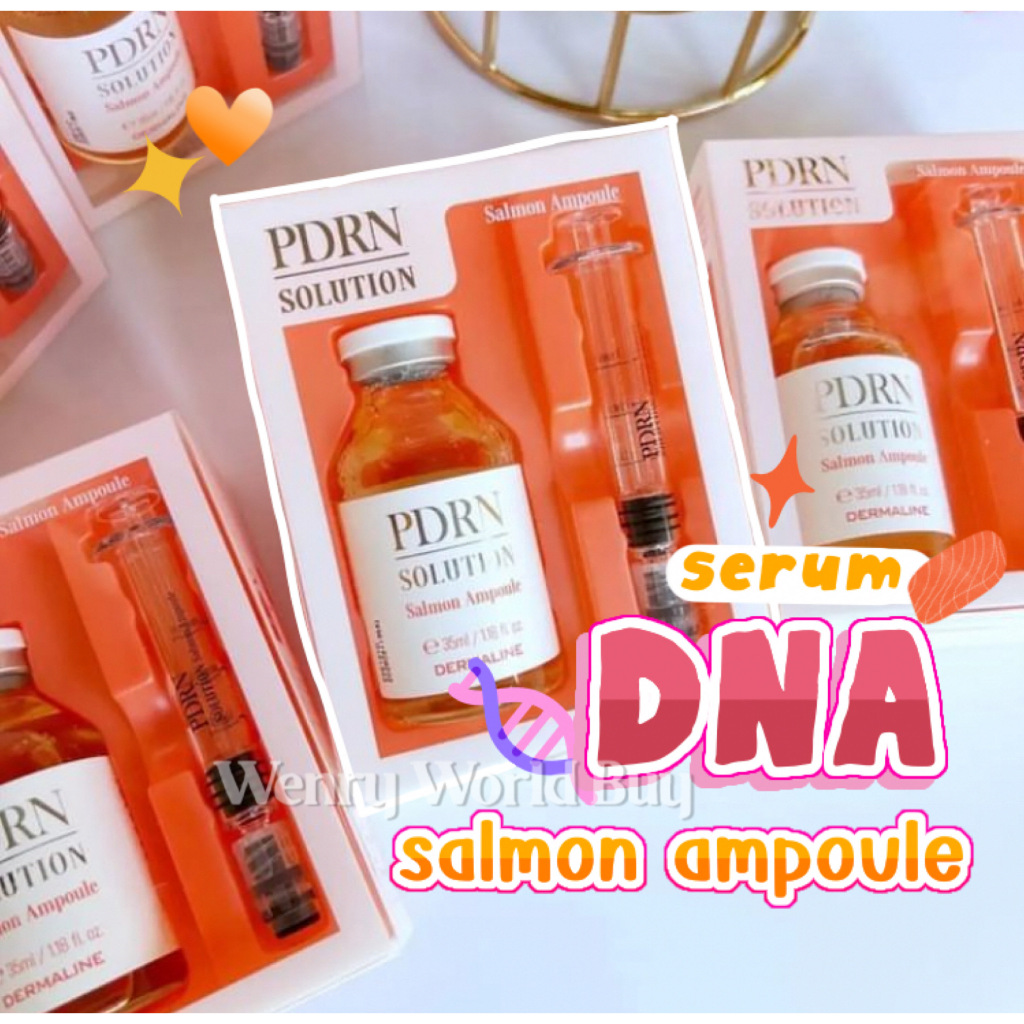 現貨 韓國 DNA 鮭魚安瓶精華 修護保養 salmon pdrn ampoule shot 35ml | 蝦皮購物