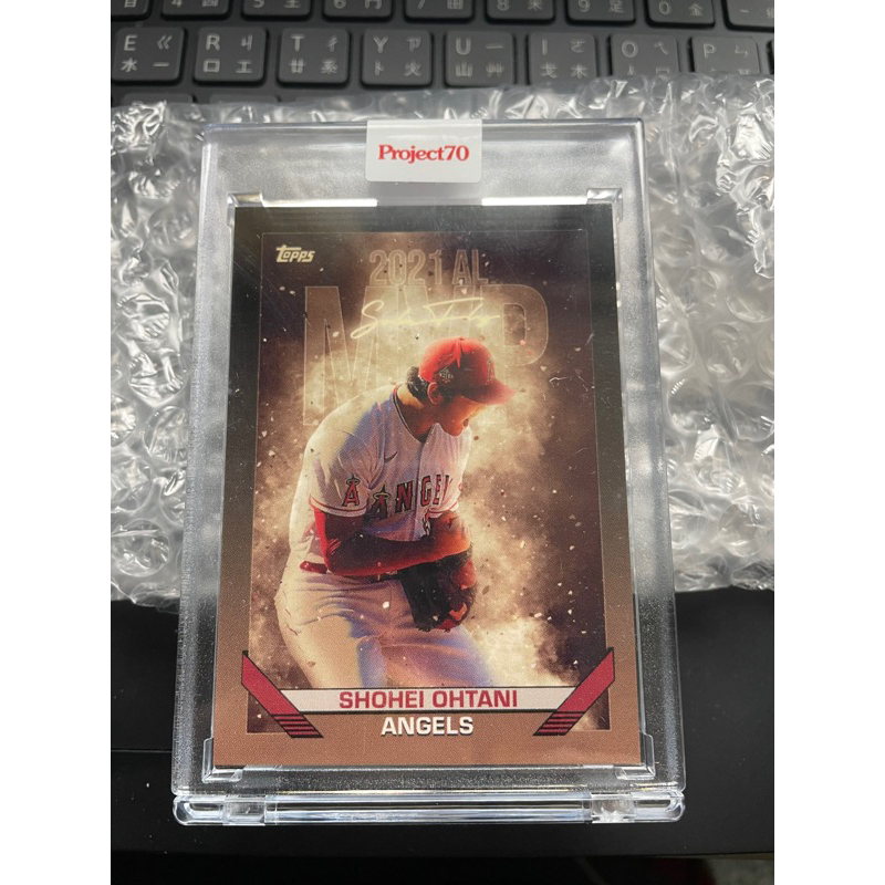 MLB 大谷翔平洛杉磯道奇二刀流球員卡Topps Project70 Shohei Ohtani