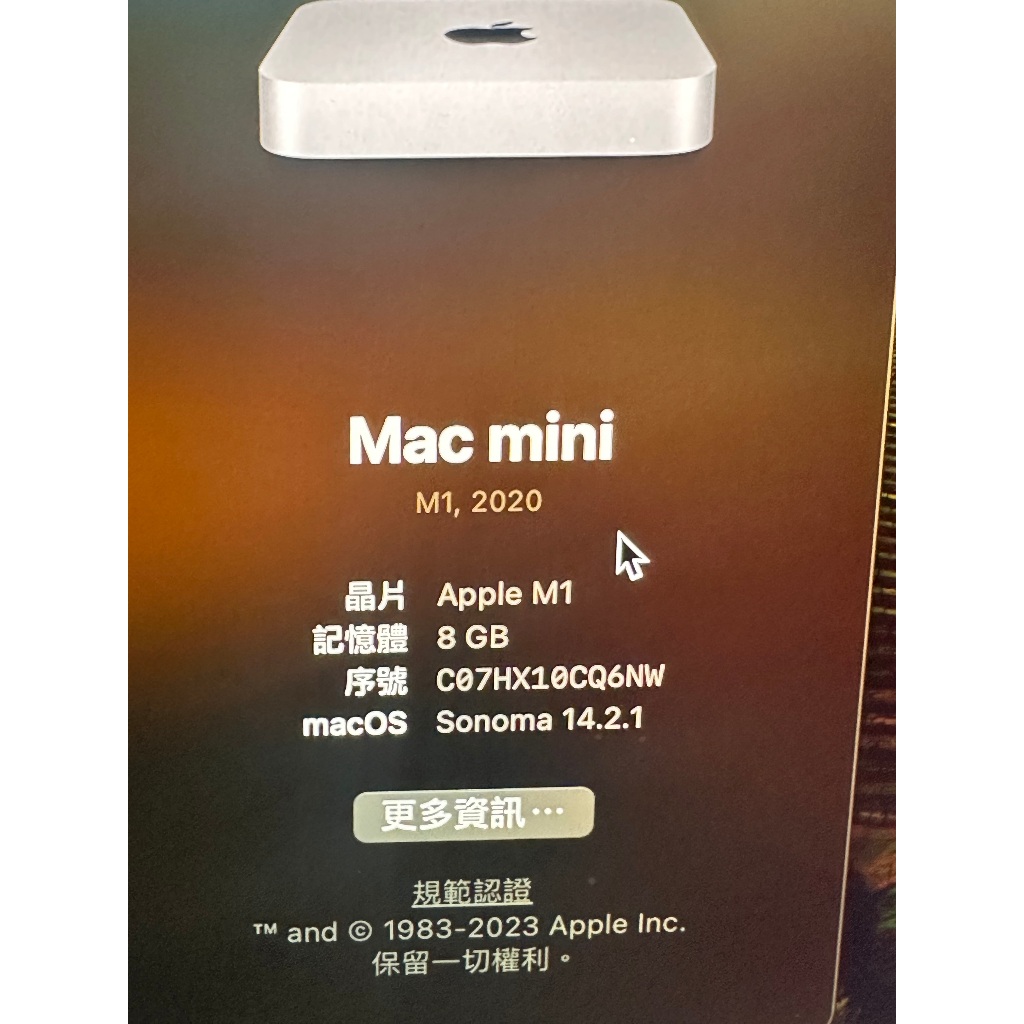 二手未過保 M1 Mac mini M1 8G 512G 蘋果電腦 Apple 台南 | 蝦皮購物