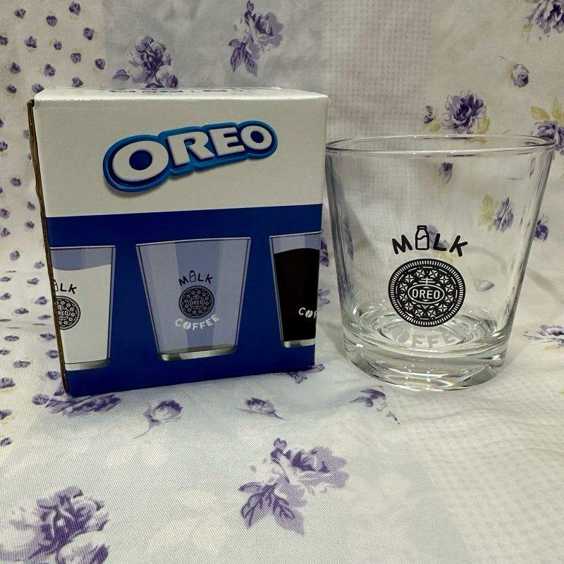 紀念品專區～OREO 玻璃杯 咖啡杯 牛奶杯（家樂福） | 蝦皮購物