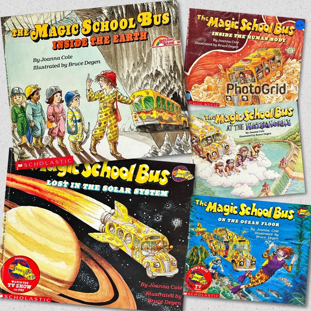 Magic School Bus Classic Collection(經典故事版) 5 Books$350 | 蝦皮購物
