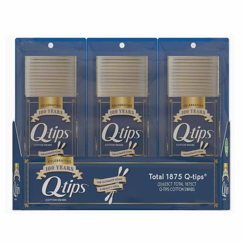 好市多Costco Q-Tips 紙軸棉花棒 625 支/單盒 | 蝦皮購物