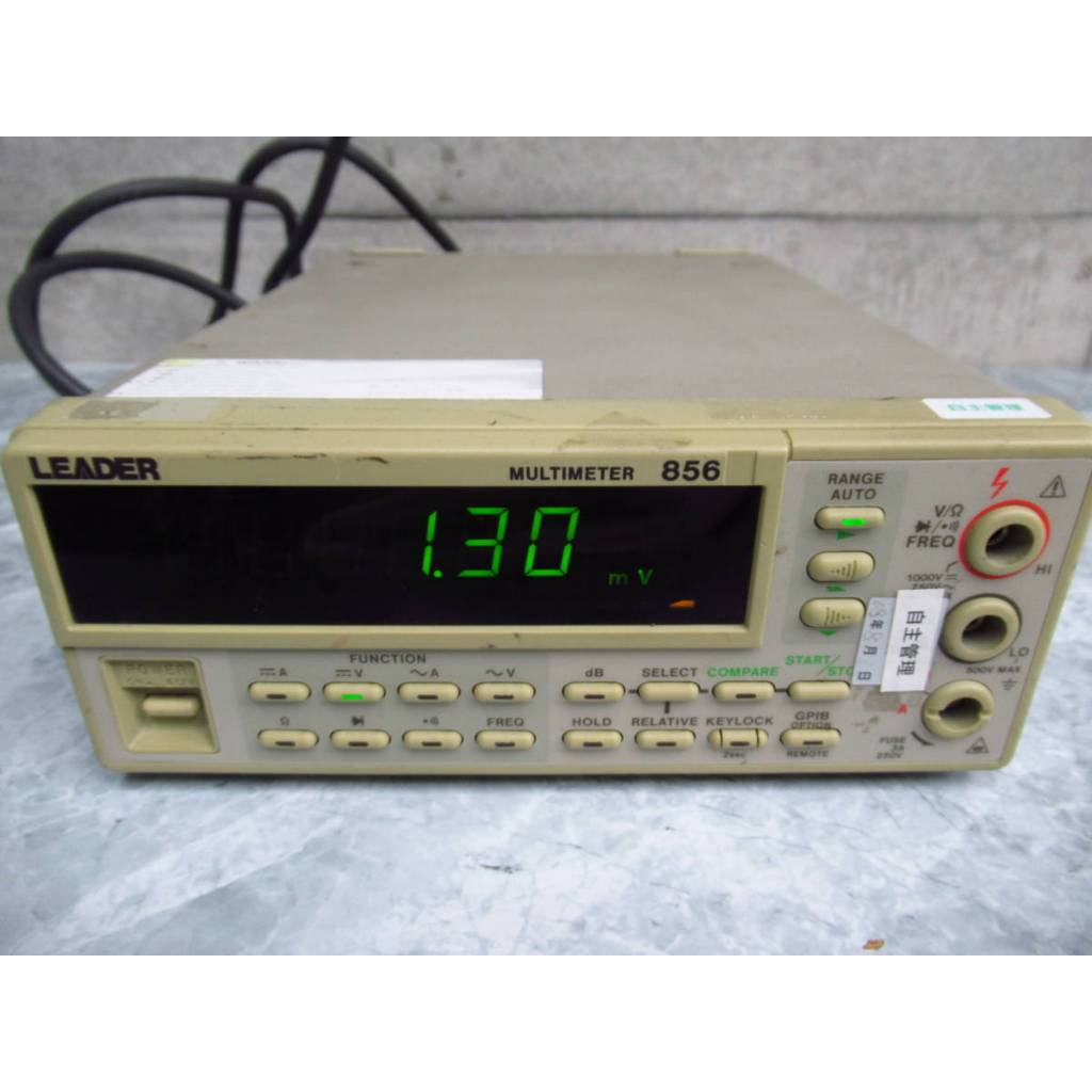 二手 日本製 LEADER 856 利達 萬用電表856 | 蝦皮購物