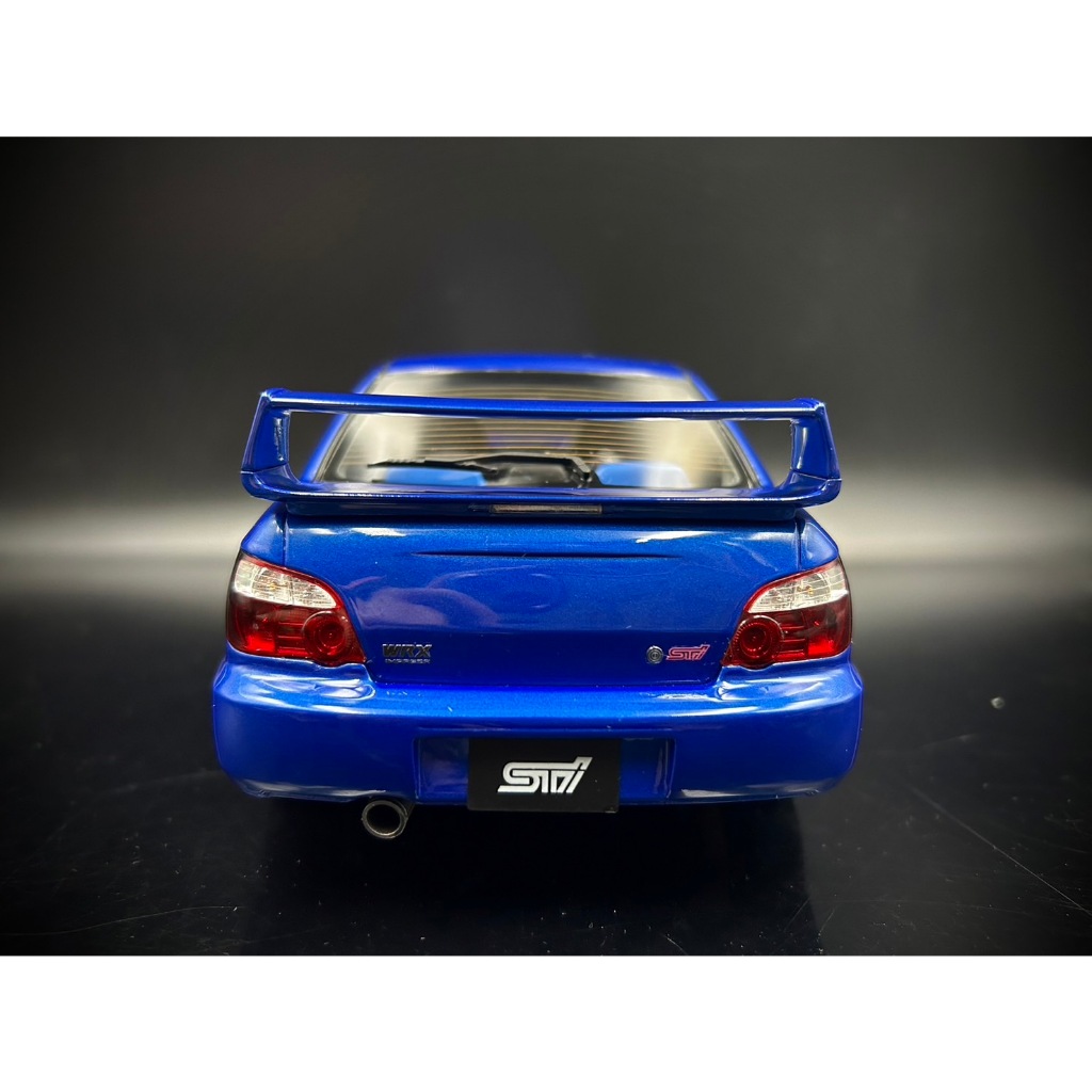 收藏模人】OTTO Subaru Impreza WRX STI 2003 淚眼鯊藍OT369 1