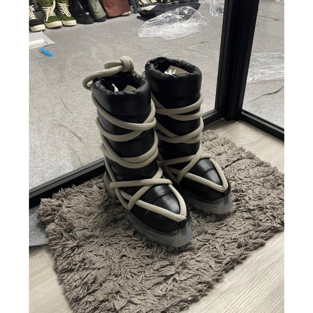 Rick Owens lunar tractor boots | 蝦皮購物