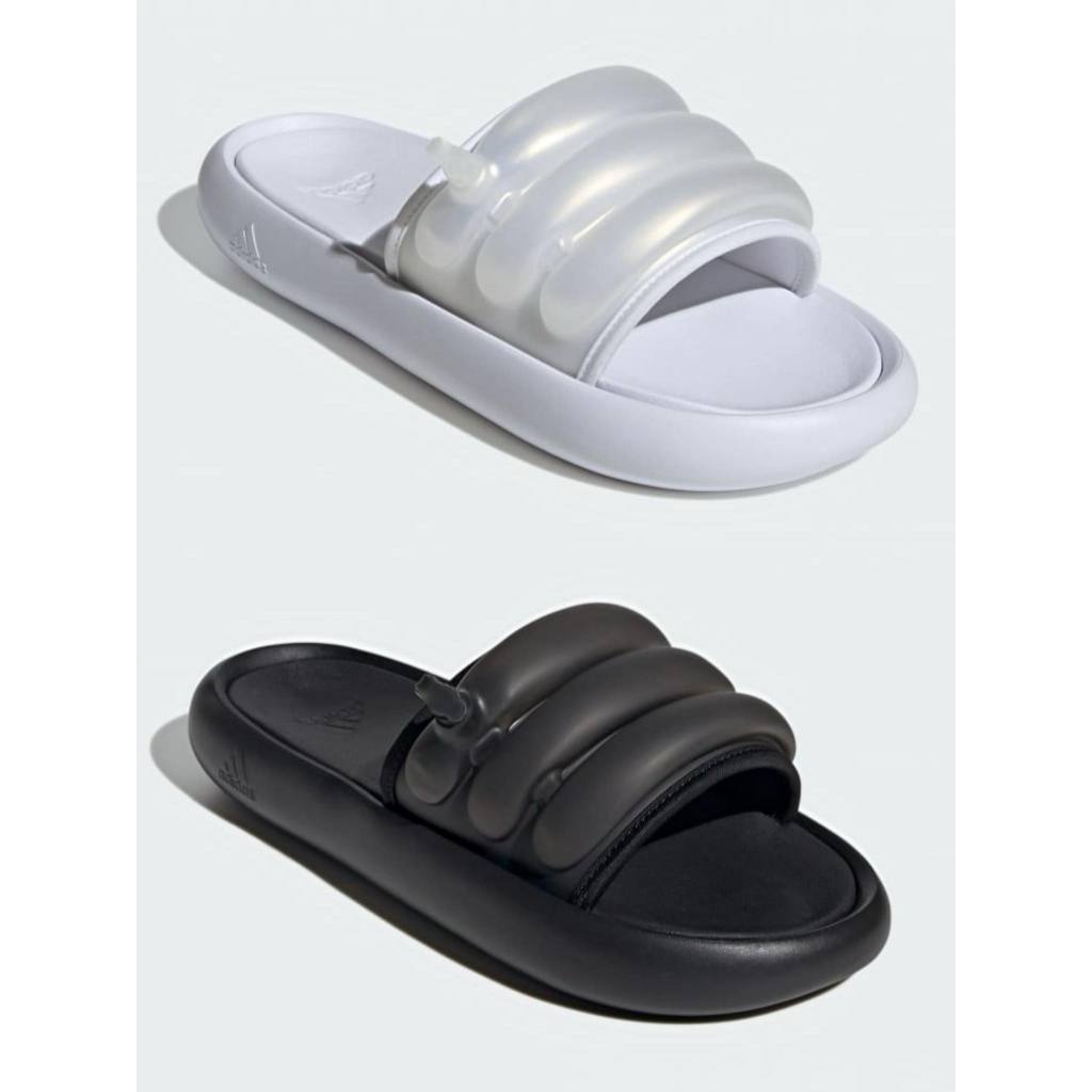新品上市 ADIDAS ADILETTE ZPLAASH 休閒拖鞋 男款 充氣鞋面 白 IF6498 黑 IF8665 | 蝦皮購物
