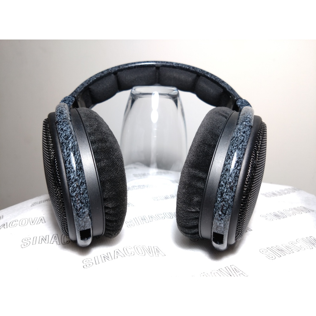 新古銘機】聲海Sennheiser HD600 開放式耳罩式耳機大理石紋愛爾蘭產
