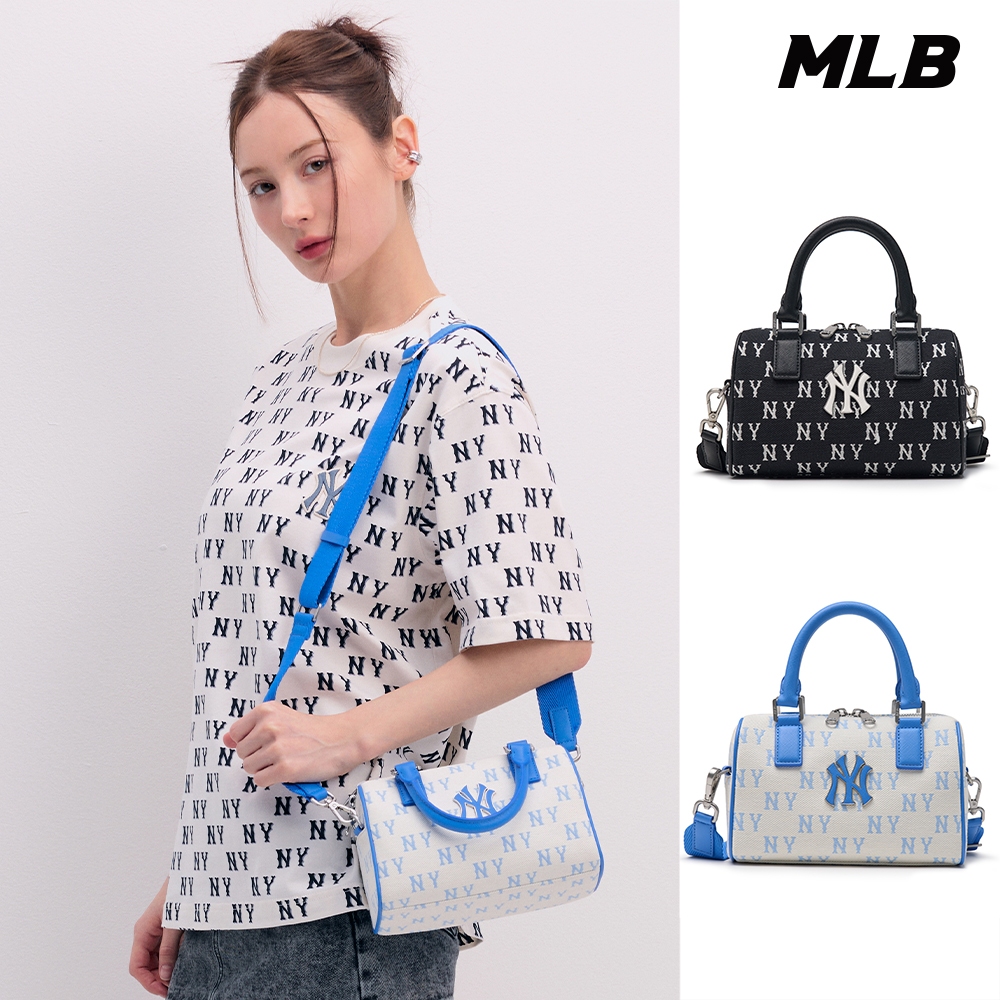 MLB 手提包 小包 波士頓包 肩背包 MONOGRAM系列 紐約洋基隊 (3ABWS014N-兩款任選)【官方旗艦店】 | 蝦皮購物